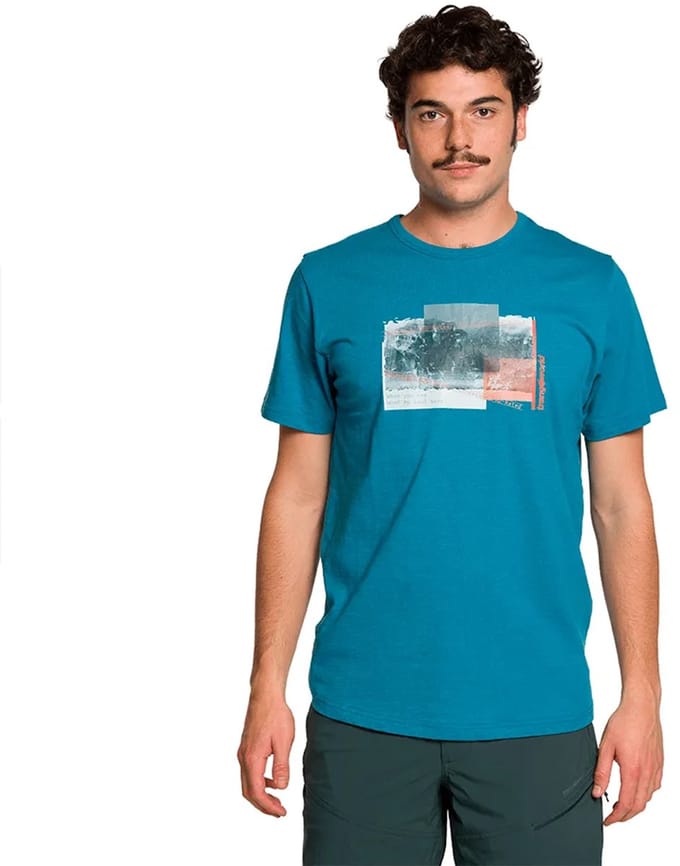 Trangoworld Mackay T-shirt Met Korte Mouwen Blauw M Man