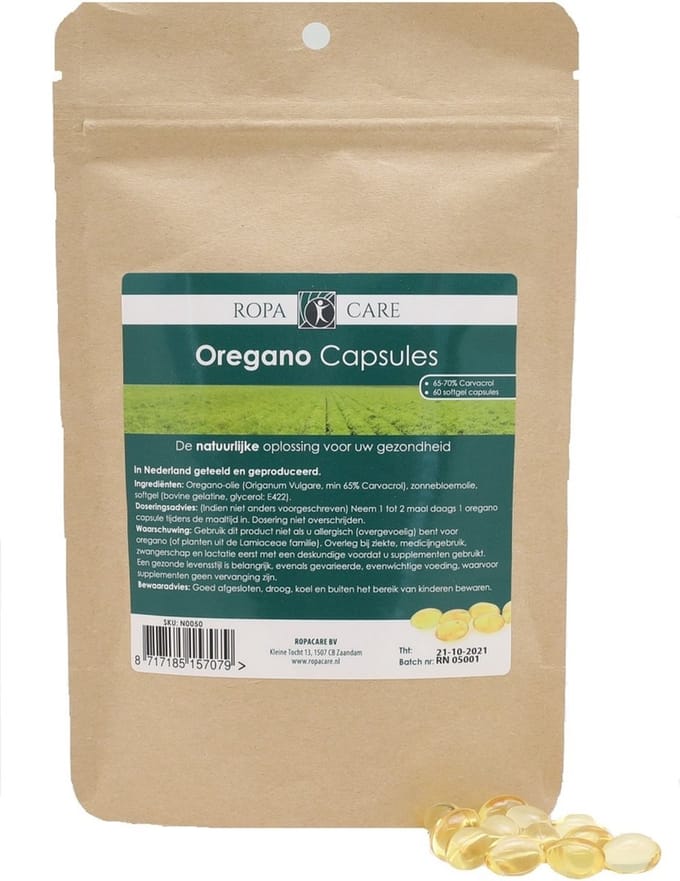 Ropa Care Oregano Capsules 60CP