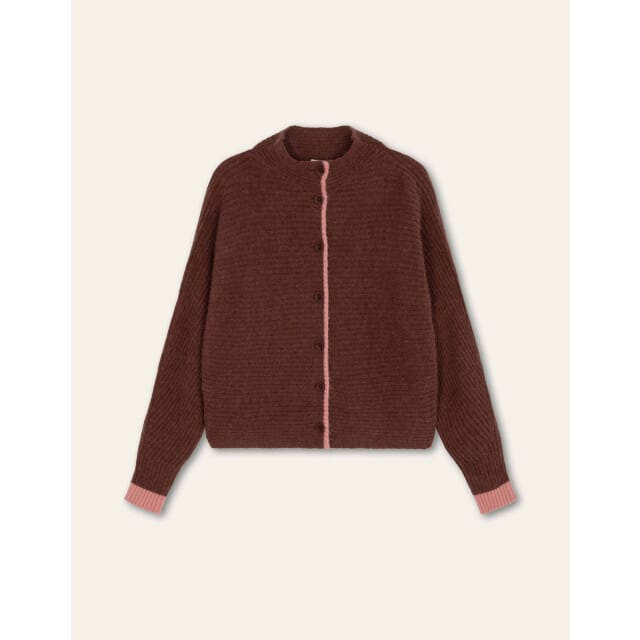Oilily Vazra Vest- maatS Hot Chocolate