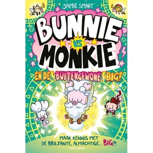 Bunnie Vs Monkie En De Buitengewone Big - Bunnie Vs Monkie - Jamie Smart