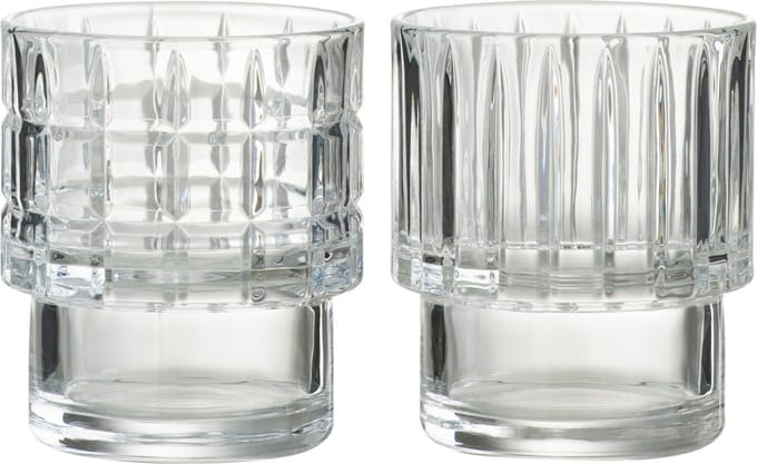 J-Line glas Whisky Duet - glas - giftbox - 2 stuks