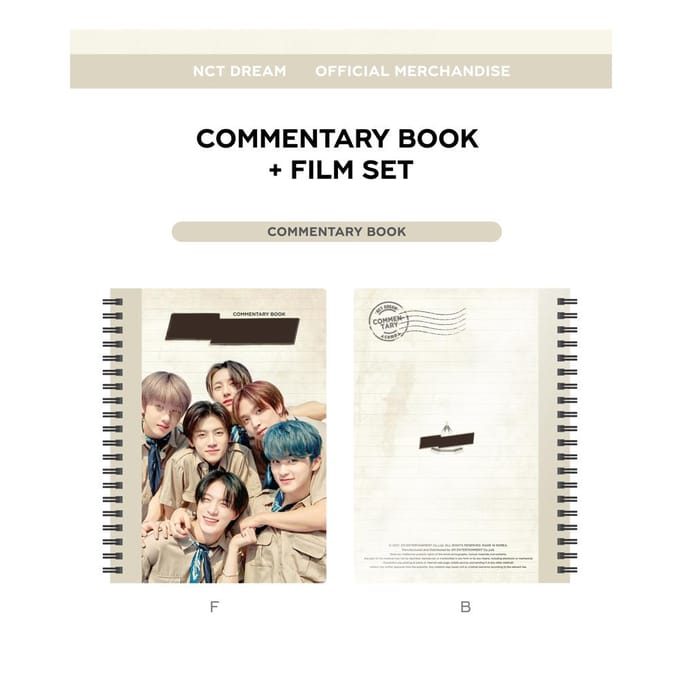 NCT DREAM - Livre de commentaires + COFFRET JAEMIN