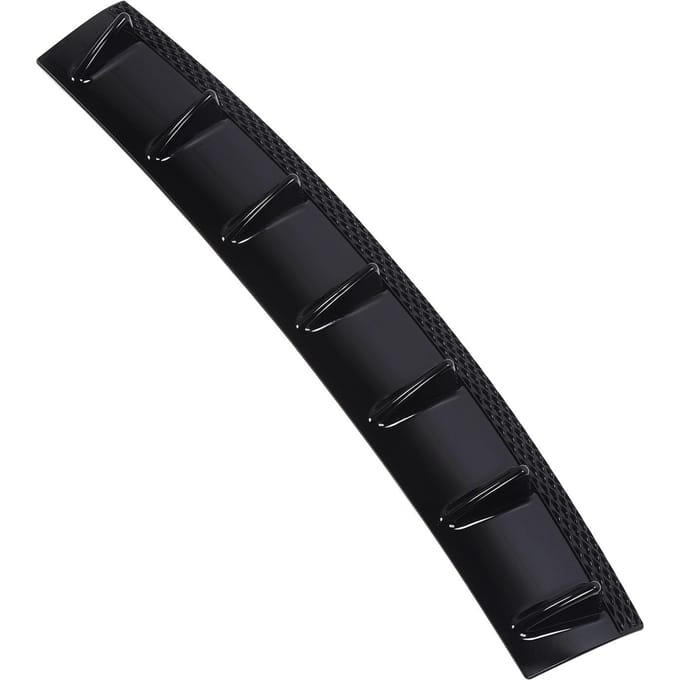 Achter Onderbumper Lip Diffuser Spoiler Bodykit Glanzend Zwart 85cm Achterbumper Chassis Splitter Vin black