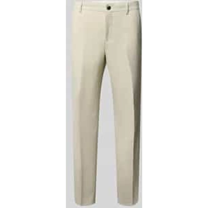 slim fit pantalon met wol model 'SLIM-OASIS'