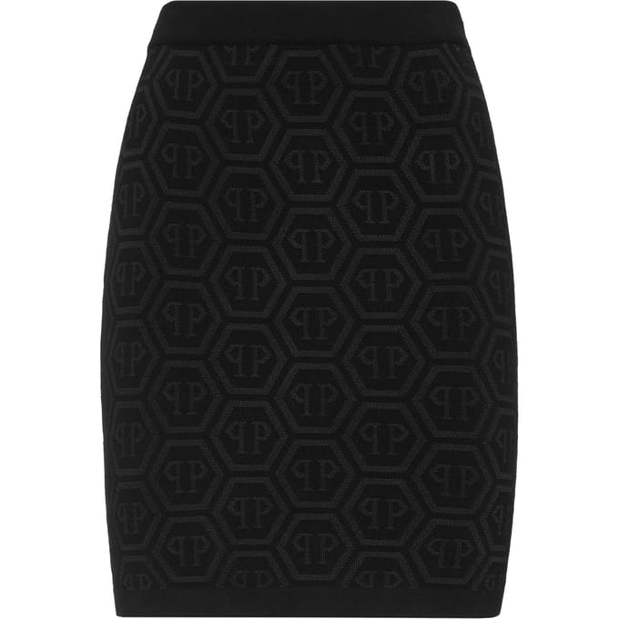 Gebreide Minirok Monogram