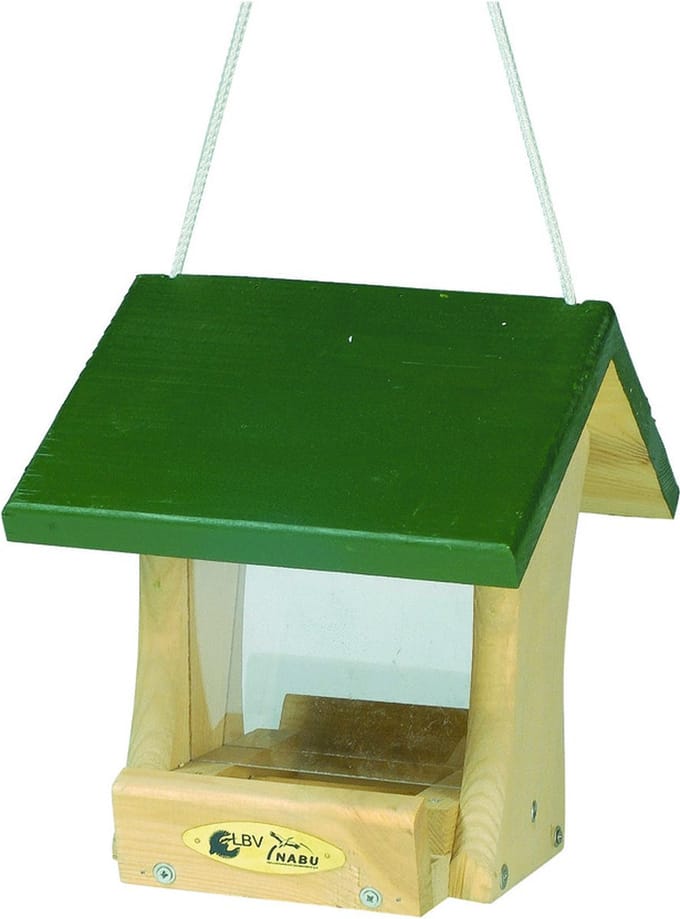 Wildbird Voederhuis Groen Dak Reno - Voederhuis - per stuk