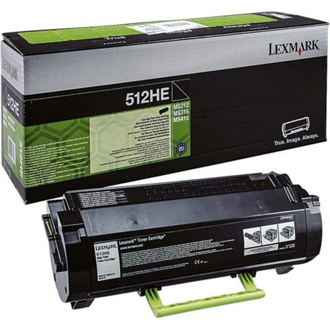 Lexmark 51F2H0E / 512HE High Capacity Black Toner