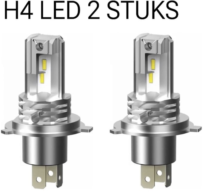 medj-H4 LED lamp/6000k /Auto/Canbus / 12V /2Stuks
