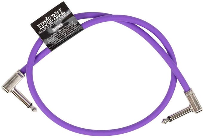Ernie Ball 6450 Flex Patch Cable Patchkabel Paars 60cm
