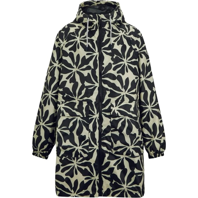 Brindel waterdichte jas met capuchon voor dames, Pack-It