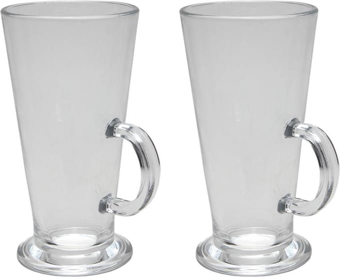 Latte machiato glazen set a 2st 280ml