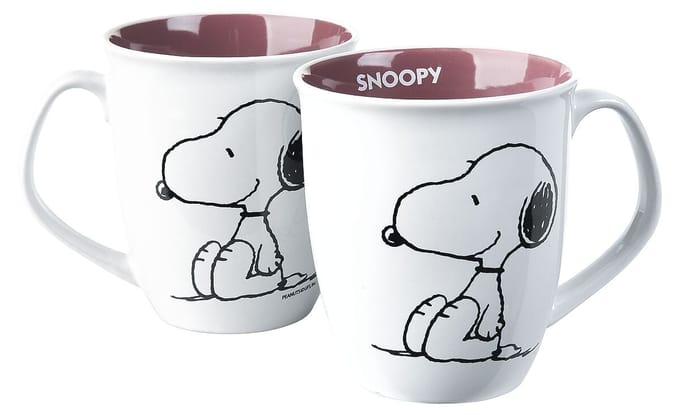 Peanuts Kop - Snoopy - voor Geen - wit