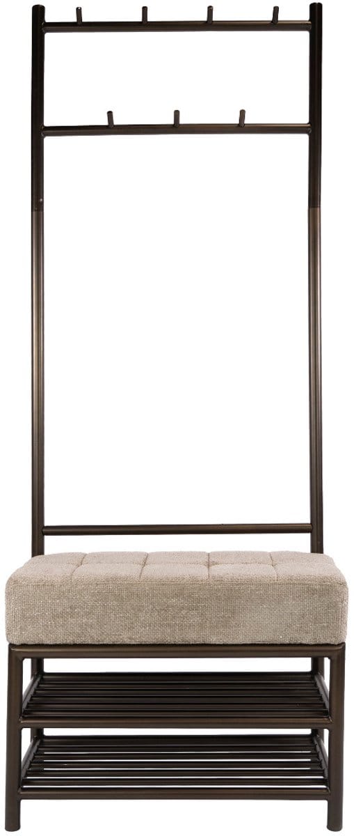 Fraaai - Odell garderobebank 70 cm - brons