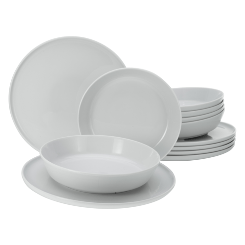 CREATABLE Serviesset Chef Collection (12-delig servies, wit)