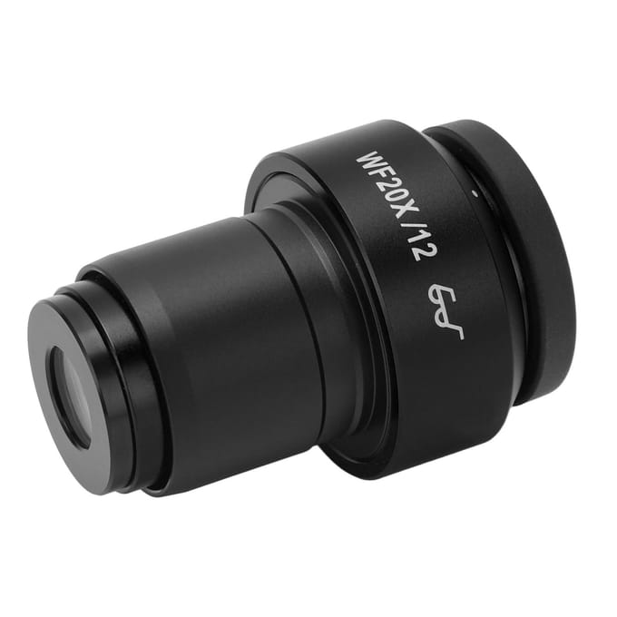 Oculaire de Microscope Lentille d'Oculaire Haut Point Visibilité Réglable Interface 30mm Noir rouge