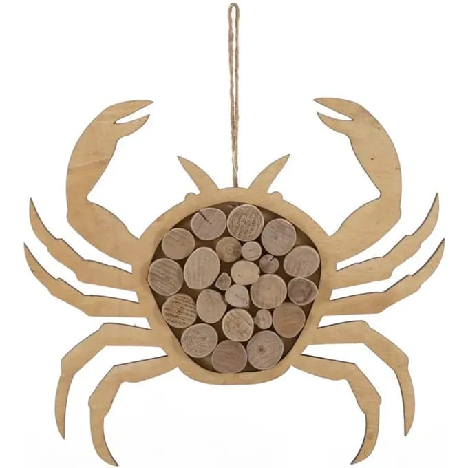Wanddecoratie Crab Nature To Hang 35×2×31 cm