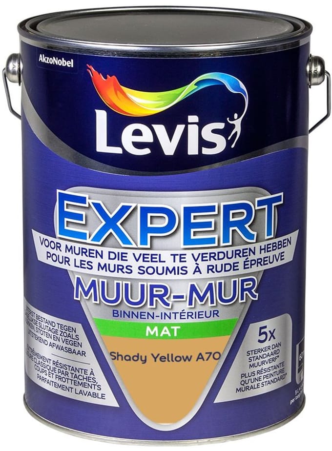Levis - Expert Muur Binnen Mix - Shady Yellow A70 - Mengverf - 5 L