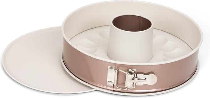 Patisse Springvorm Met Tulbandinzet 26 Cm Staal Koper/beige