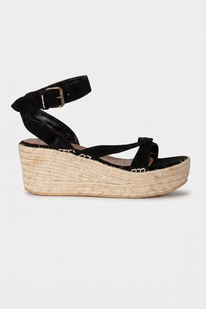 BA&SH Sandales Candela Noir Größe: 36 | Sandalen Outlet | Damen