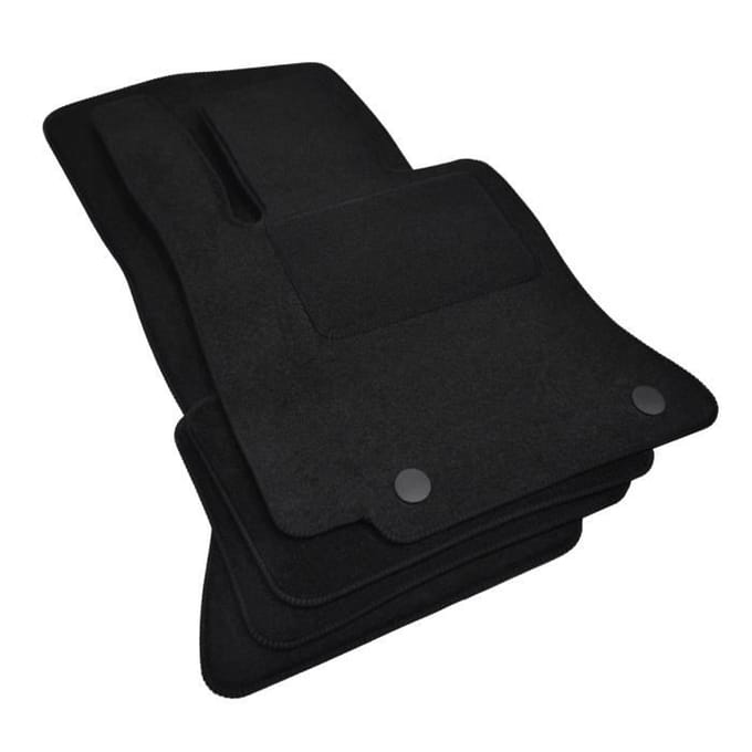 Vloermatten - Mercedes - C-klasse W206 S206 - Zwart velours - 4 stuks - Antislip
