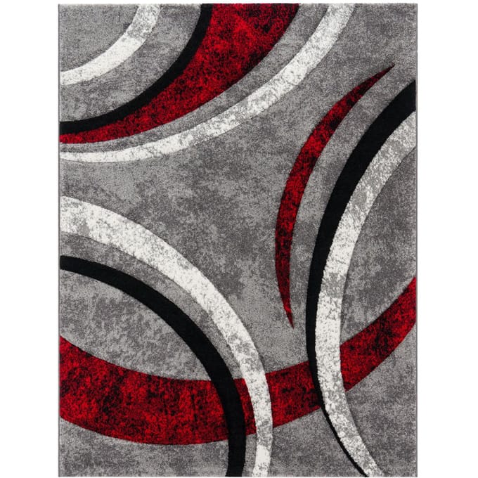 Modern tapijt Bravo rood 80x150 cm