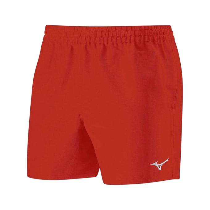 Mizuno Authentieke shorts met logo voor kinderen (Rood)
