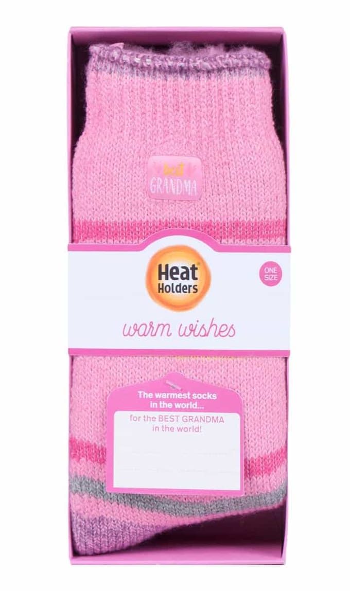 Heat Holders - Dames Family Geschenkdoos Sokken - Beste Oma