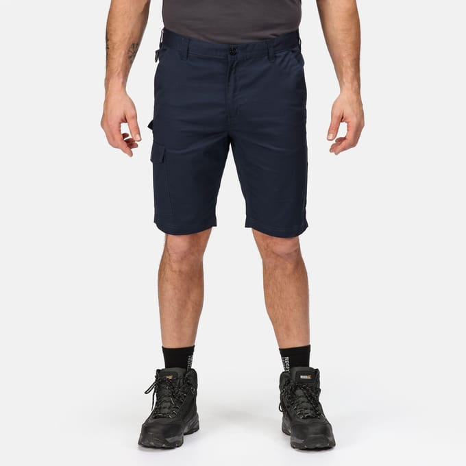 Regatta Heren Pro Cargo Shorts (Marine)