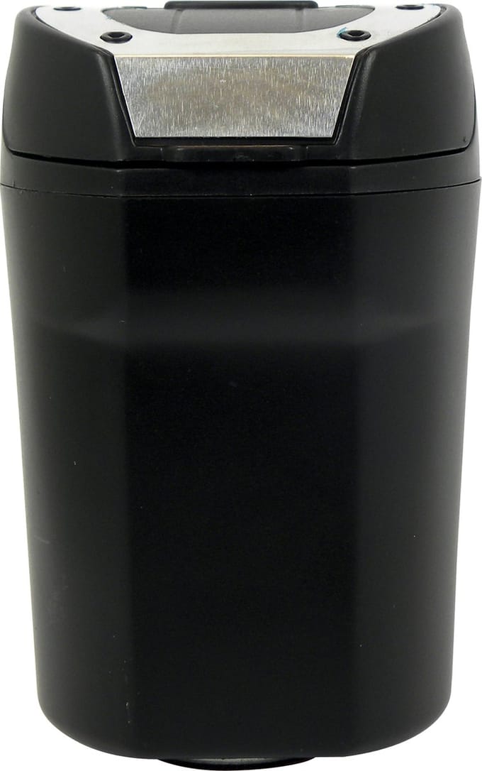 Carpoint Auto-asbak Met Deksel 10cm - Zwart/chroom
