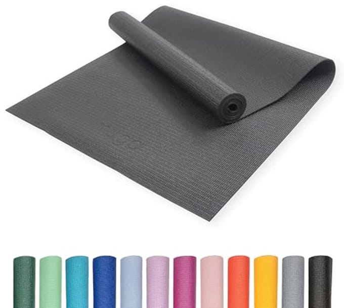 Multifunctionele Basisyogamat voor Beginners - Turkoois 173 x 61 cm - 4 mm Dik voor Thuis Gym Workout