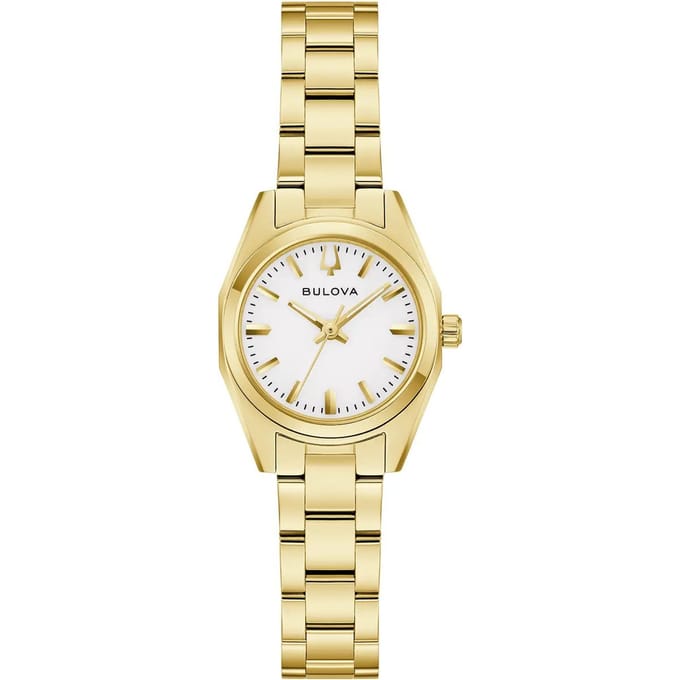 Bulova Surveyor Mini 97L190 Horloge - Staal - Goudkleurig - Ø 22 mm