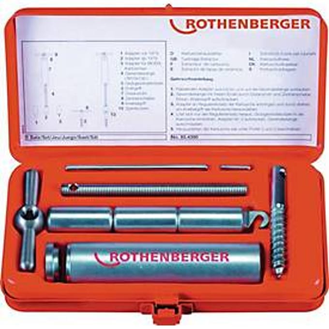 Patroonsextractorset 9 stuks ROTHENBERGER