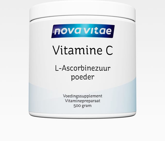 Nova Vitae - Vitamine C - Ascorbinezuur - Poeder - 500 gram