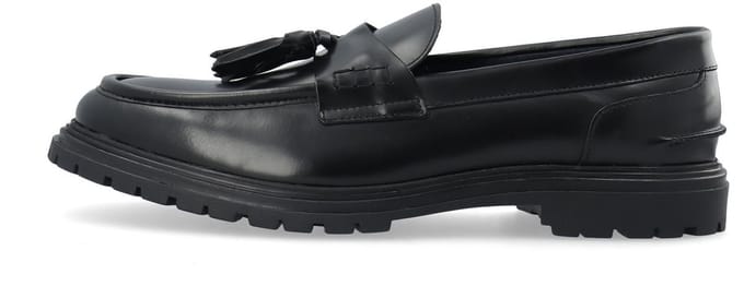 Bianco Leren loafers BIALOUI
