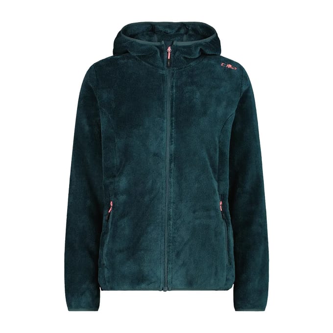 Dames fleece met capuchon CMP