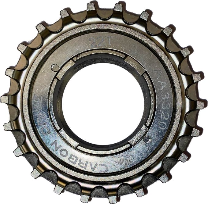 Gates CDCCt achtertandwiel, 22T, Freewheel