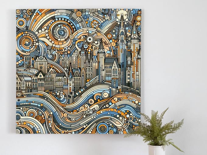 Kunstprint | Wanddecoratie | Forex | 60 × 60 cm