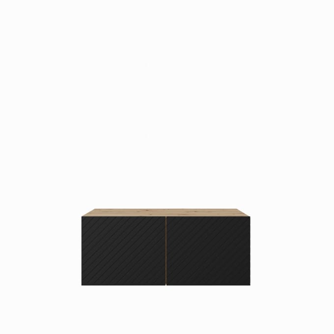 TV-kast Kaja 1x100 cm (artisan + zwart)