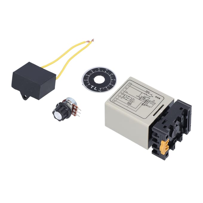 BERM Régulateur de Vitesse de Moteur AC Séparé Monophasé 6W ?200W 90?2800tr/min 220V240V SS?22