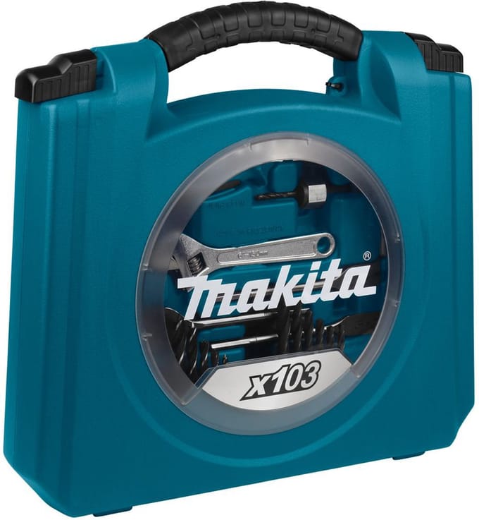 Makita D-42042 Gereedschapsset 103-delig in Koffer