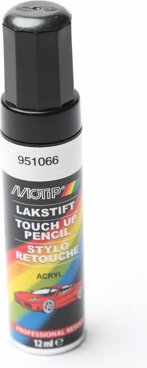 Motip 951066 - Auto lakstift - Grijs Metallic - 12 ml