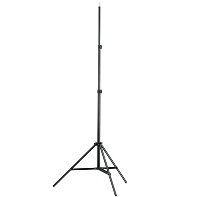 vidaXL - Achtergrondsysteem - telescopisch - 155-300 - cm