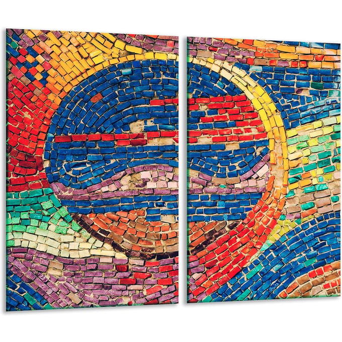 TMK ArtDeko - Snijplank - Glas - 2x 30x52 cm - Inductie
