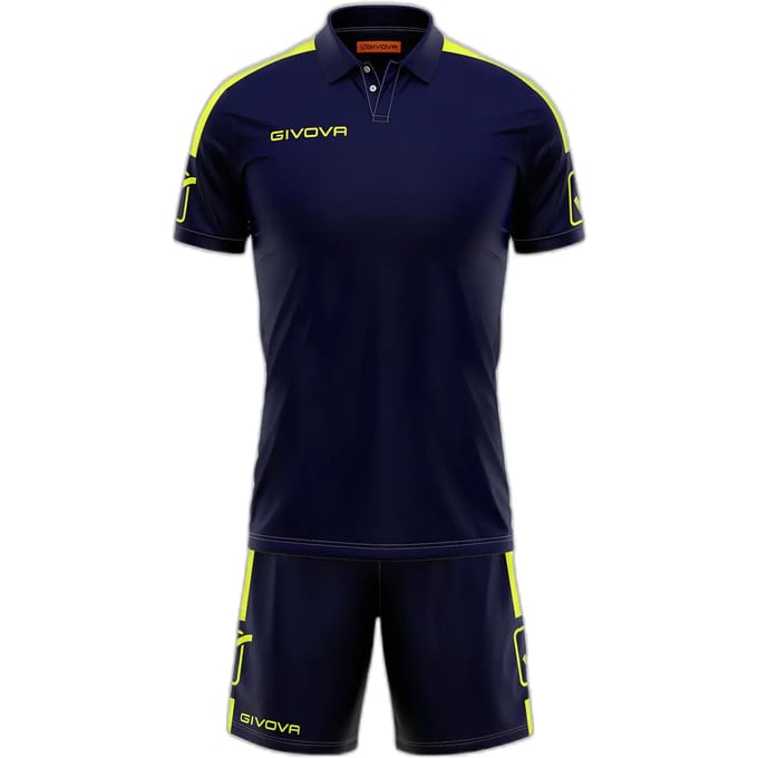 Polo shirt en korte broek set Givova Play