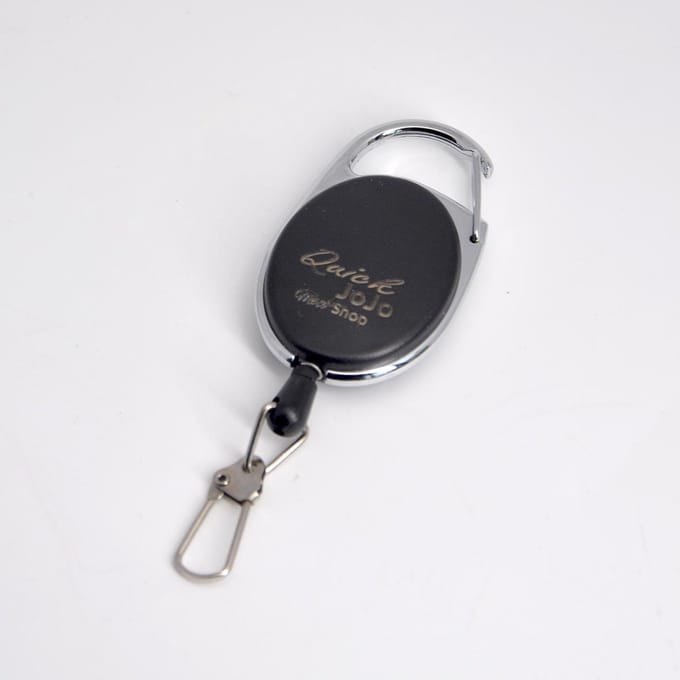 Quick  JoJo | sleutelhanger | pashouder | skipashouder | met intrekbare kabel. Zeer snel en effectief in gebruik.