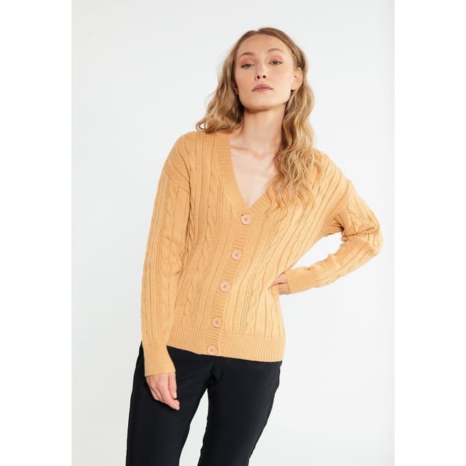 RISA Vest met knopen teylon