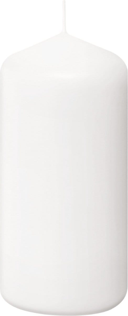 Bolsius Stompkaarsen Wit 120(H)mm (12 Stuks) - 33 uur