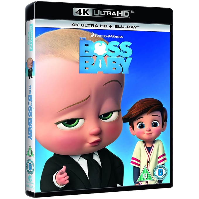 The Boss Baby - 2018 Vernieuwd artwork - 4K Ultra HD (inclusief Blu-Ray)
