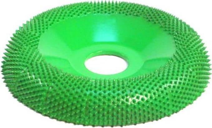 Saburr Power carving wheel 100 mm, round, coarse