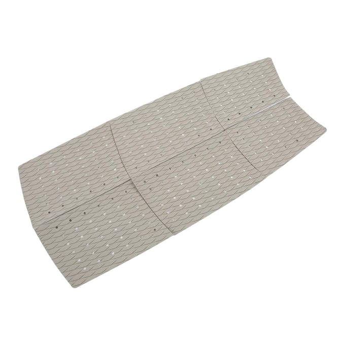 6 Stuks Surfplank Pad Tractie Pad Antislip EVA Surf Accessoires Grijs voor Skimboard Skateboard beige